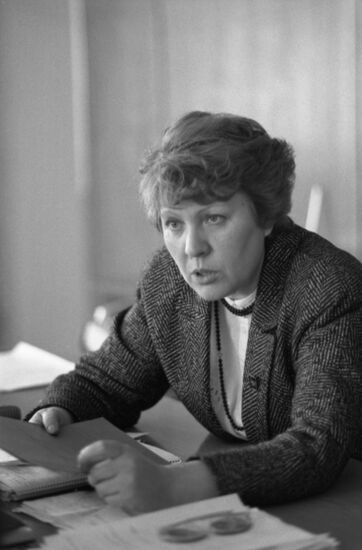 Valentina Danilina, Chair of Executive Committee of Odintsovo City Soviet (Council)