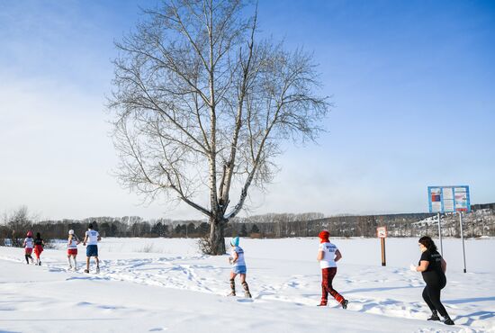 Russia Winter Swimming