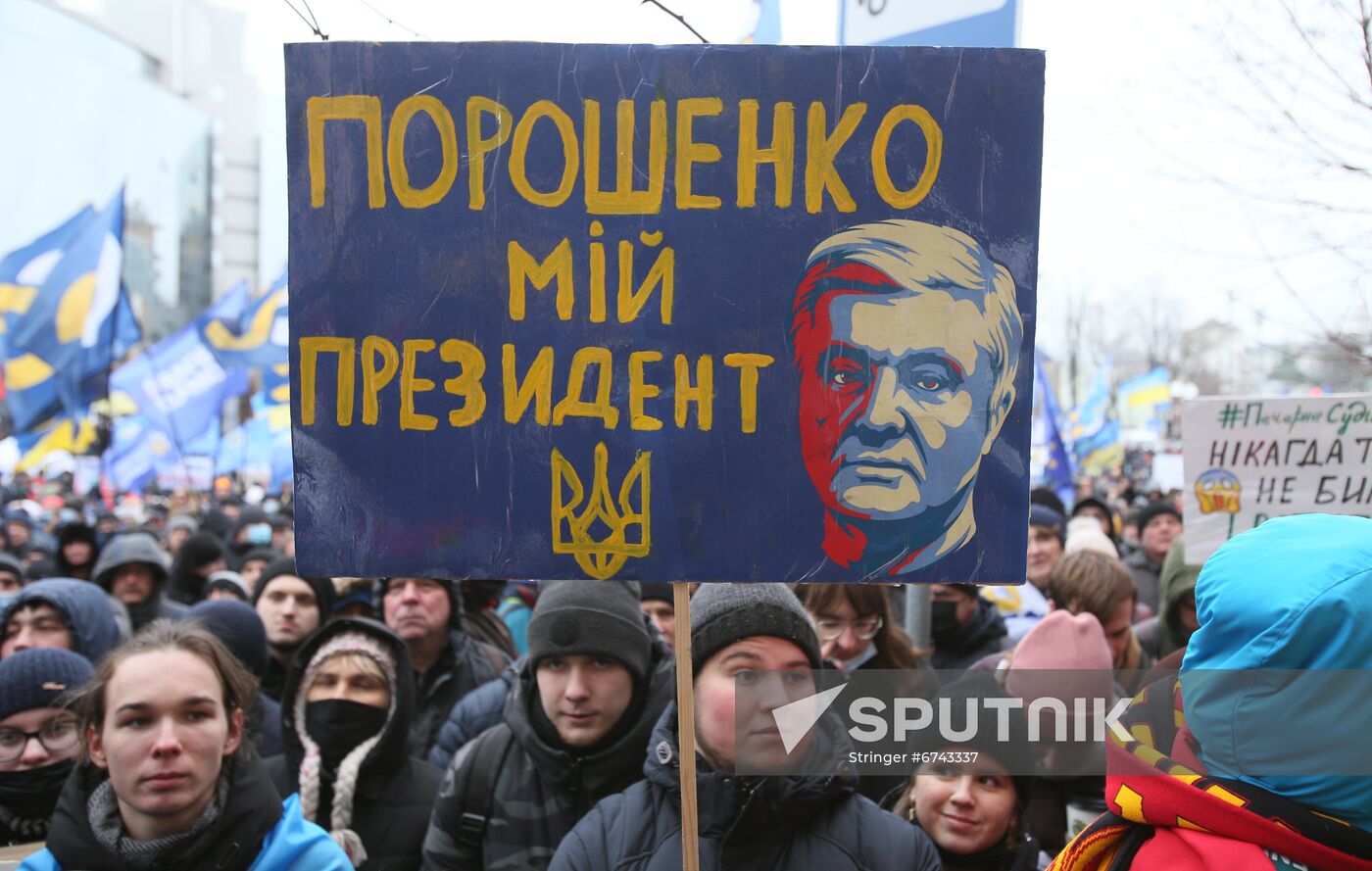 Ukraine Poroshenko Treason Trial 
