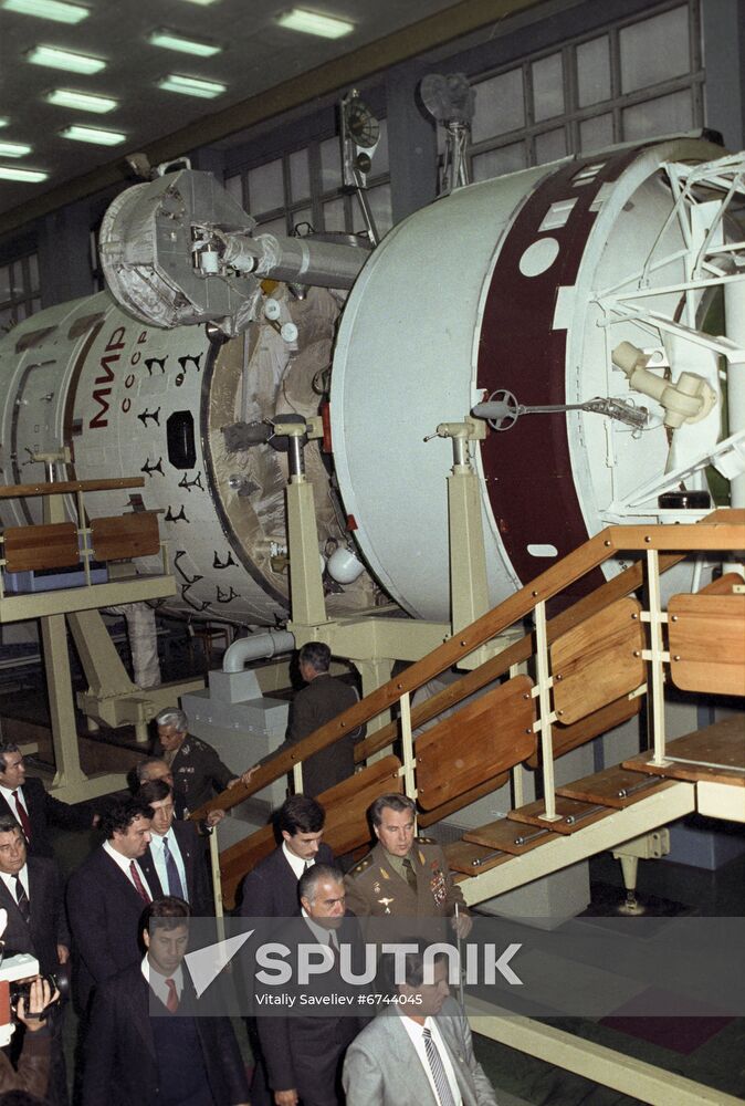 President of Brazil Jose Sarney visits USSR