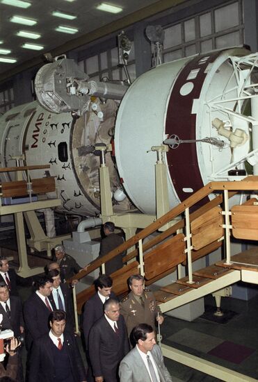 President of Brazil Jose Sarney visits USSR