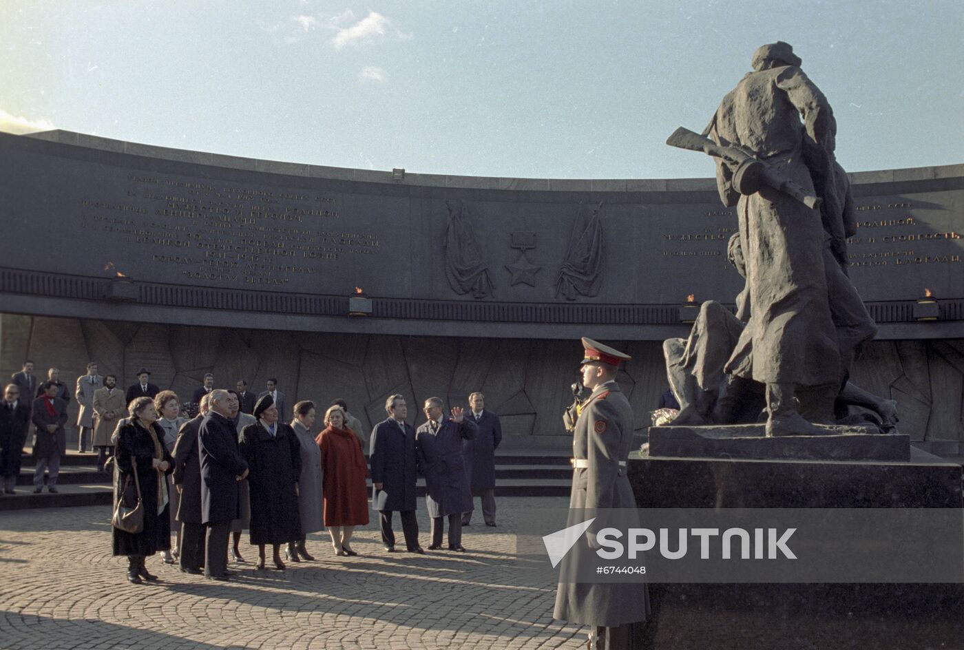 President of Brazil Jose Sarney visits USSR