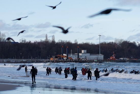 Russia Amber Hunting
