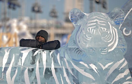 Russia Ice And Snow Sculpture Festival