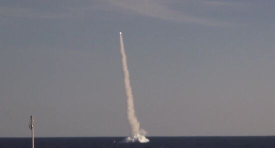Russia Kalibr Missile Launch