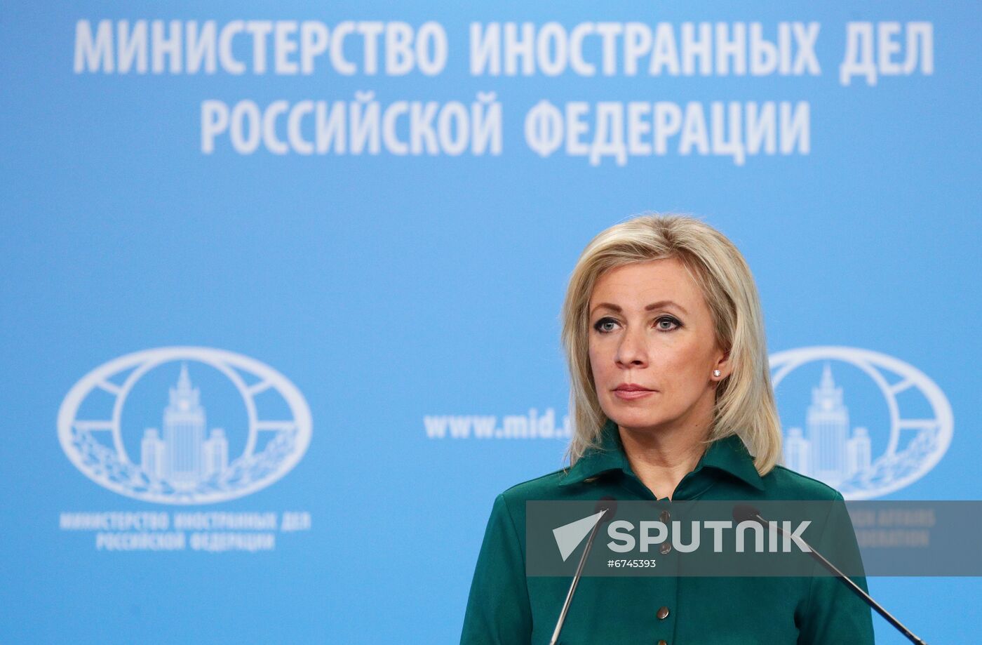 Russia Zakharova Briefing
