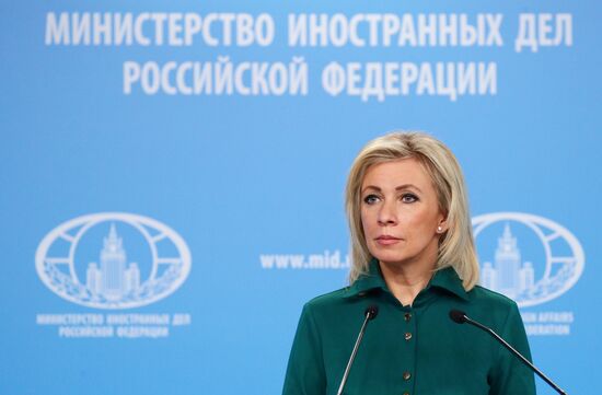 Russia Zakharova Briefing