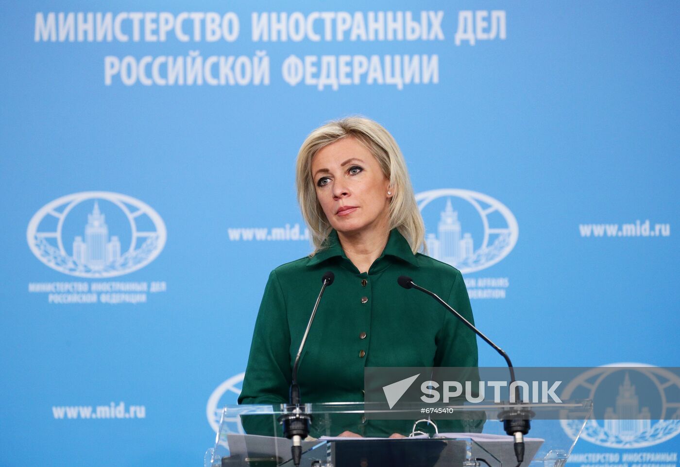 Russia Zakharova Briefing