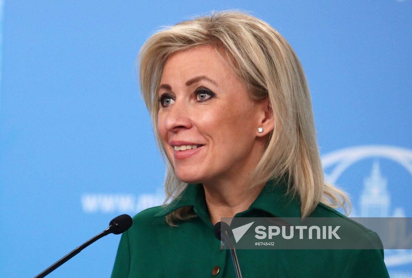Russia Zakharova Briefing
