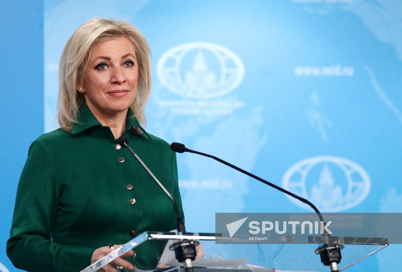 Russia Zakharova Briefing