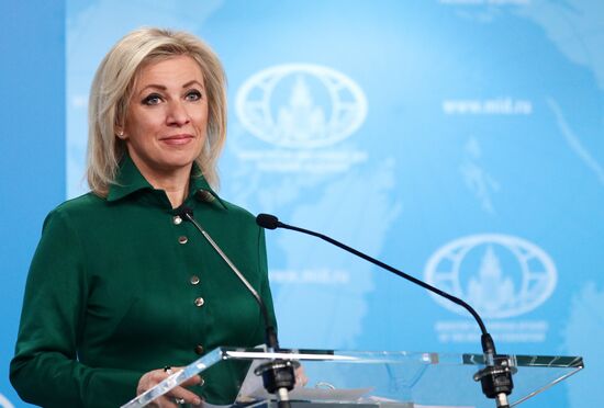 Russia Zakharova Briefing