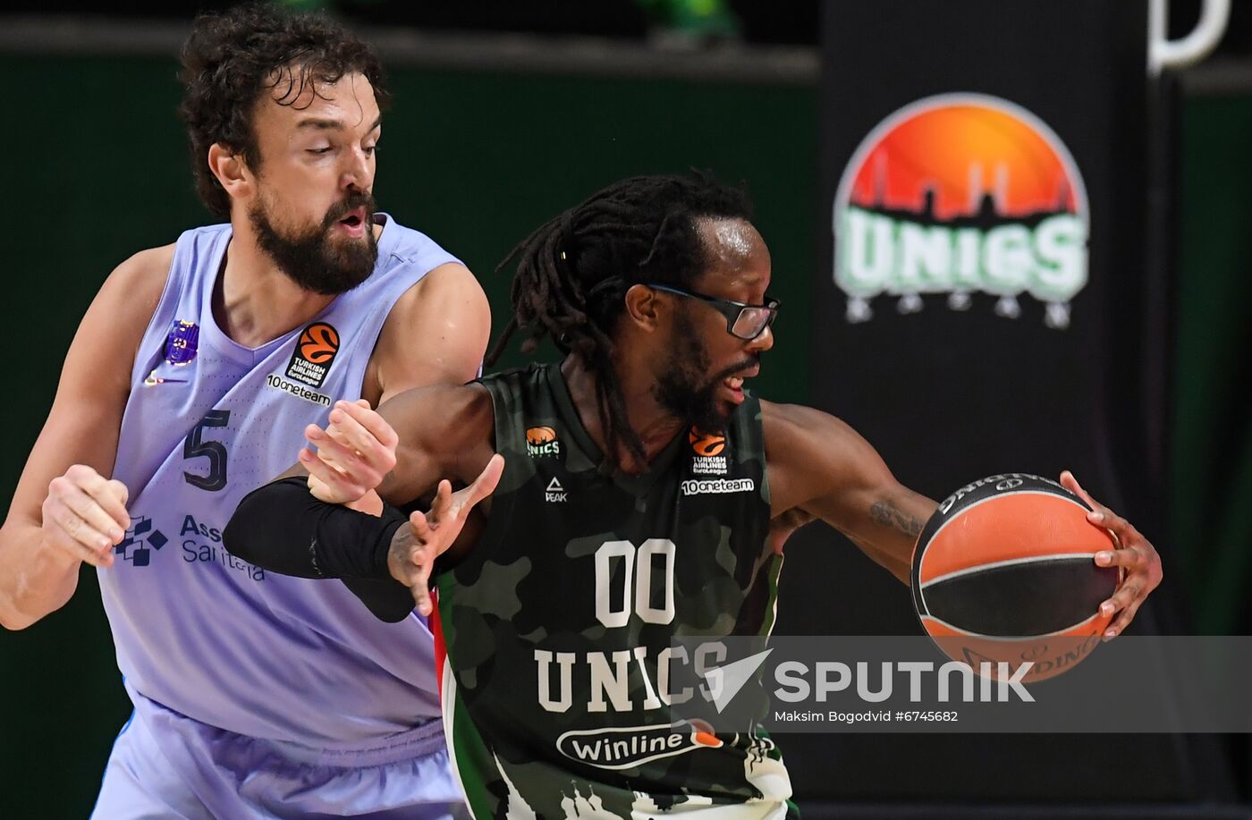 Russia Basketball Euroleague UNICS - Barcelona