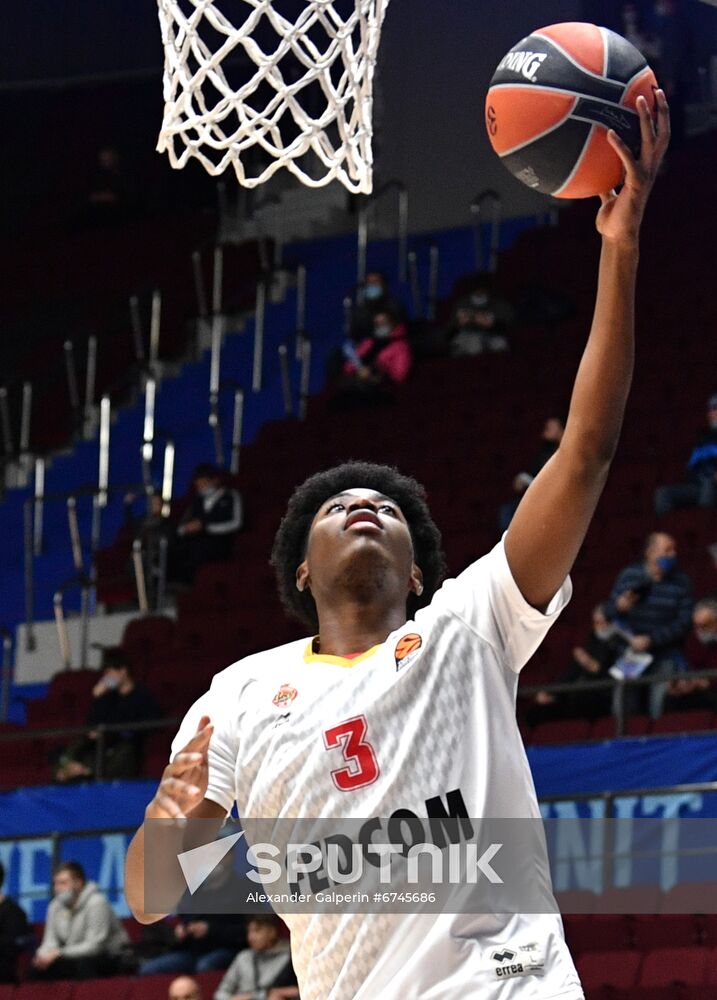 Russia Basketball Euroleague Zenit - Monaco
