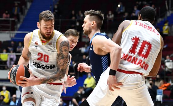 Russia Basketball Euroleague Zenit - Monaco