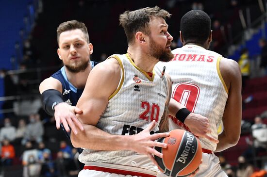 Russia Basketball Euroleague Zenit - Monaco