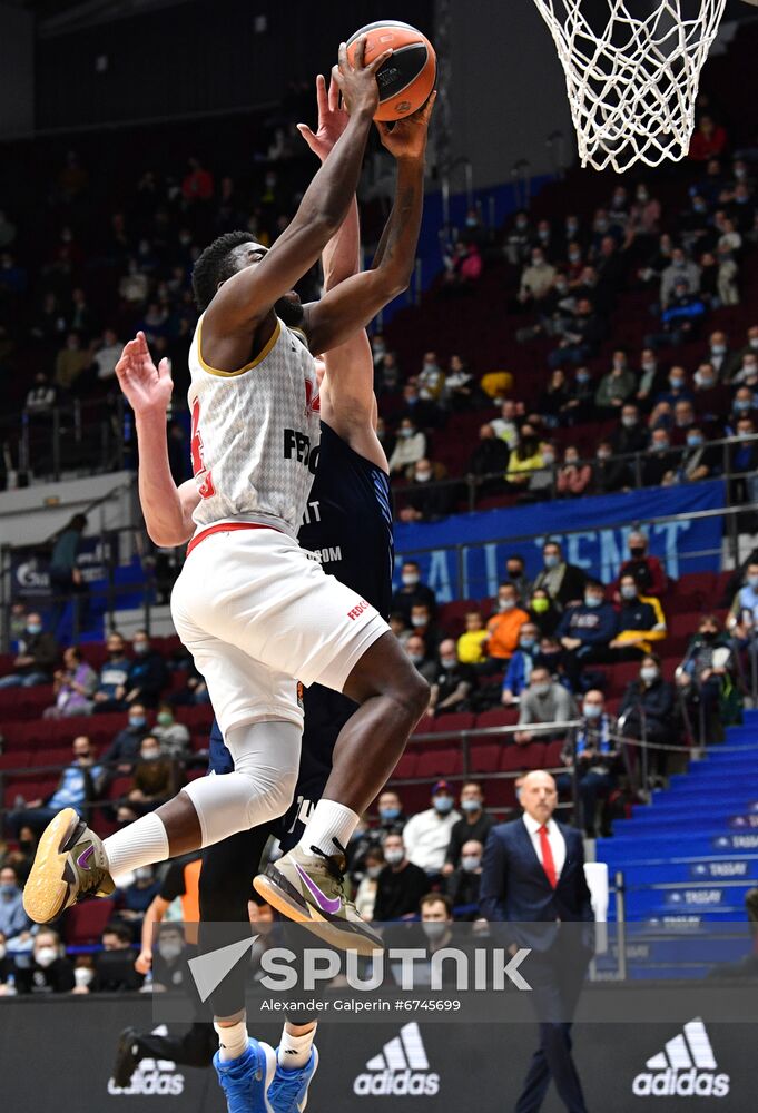 Russia Basketball Euroleague Zenit - Monaco