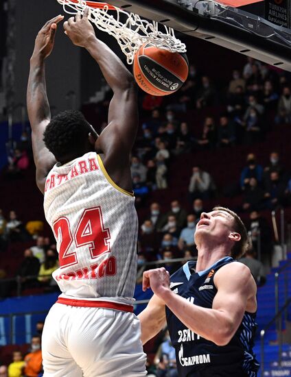 Russia Basketball Euroleague Zenit - Monaco