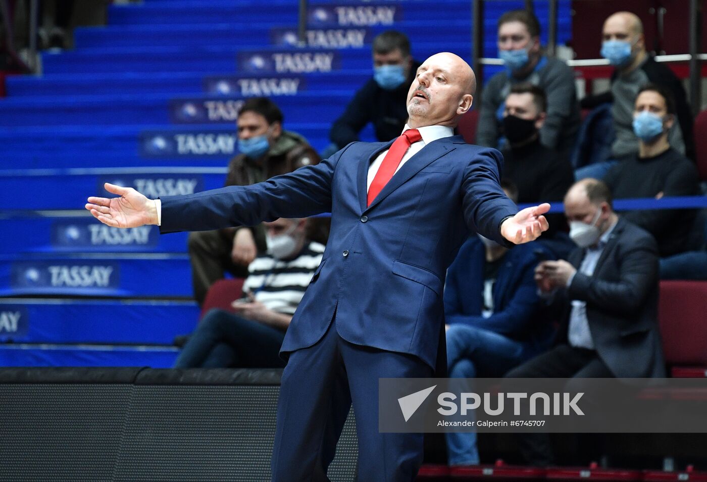 Russia Basketball Euroleague Zenit - Monaco