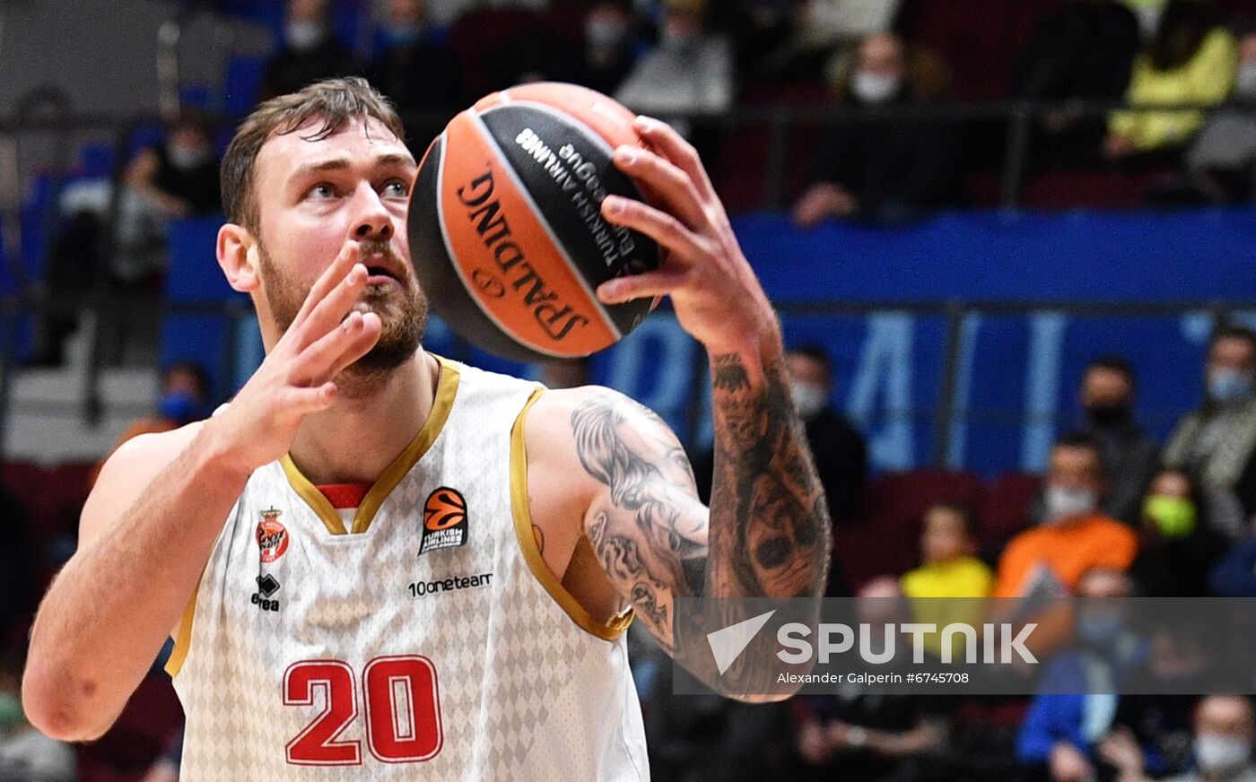 Russia Basketball Euroleague Zenit - Monaco