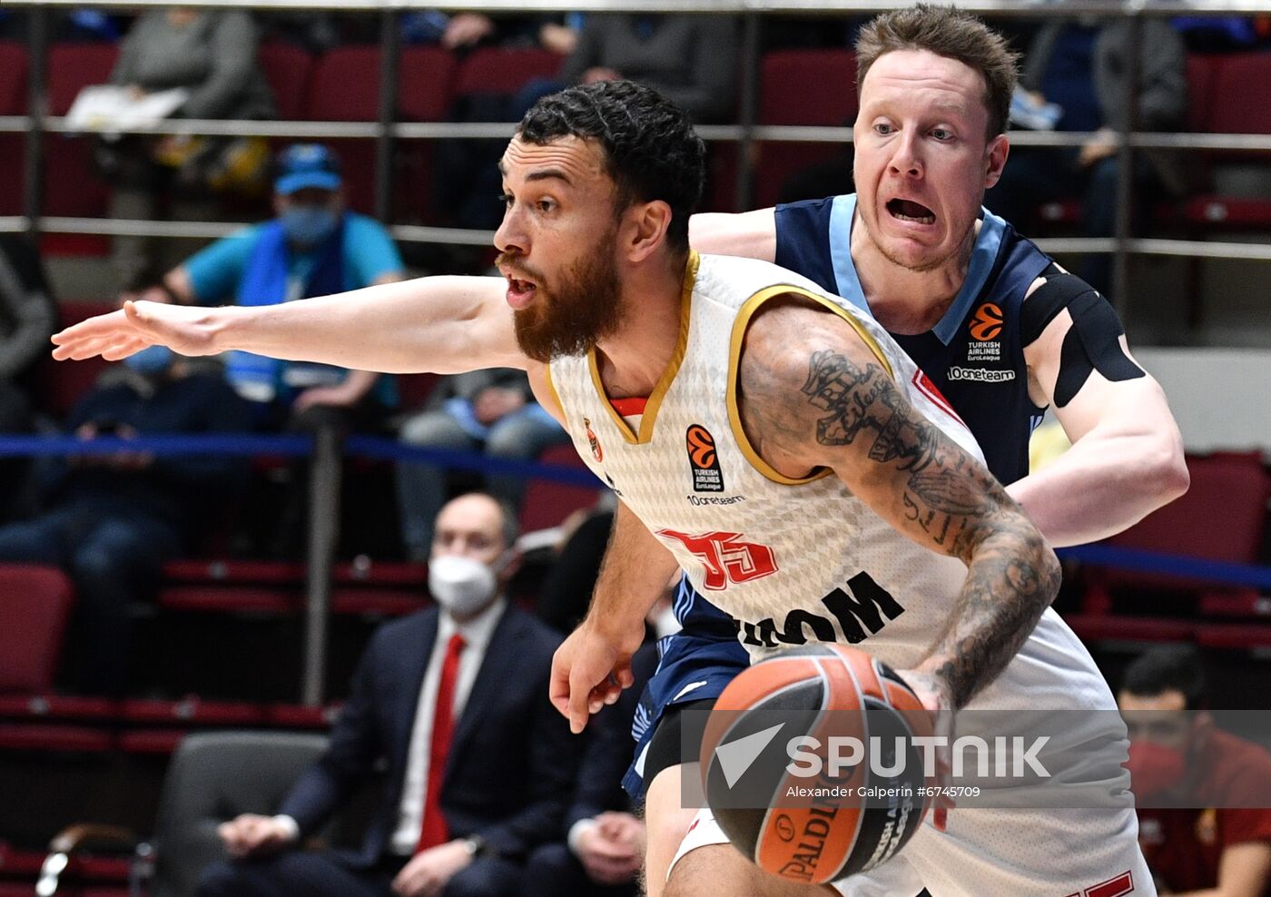 Russia Basketball Euroleague Zenit - Monaco