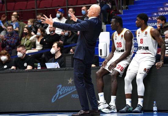 Russia Basketball Euroleague Zenit - Monaco