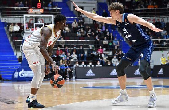 Russia Basketball Euroleague Zenit - Monaco