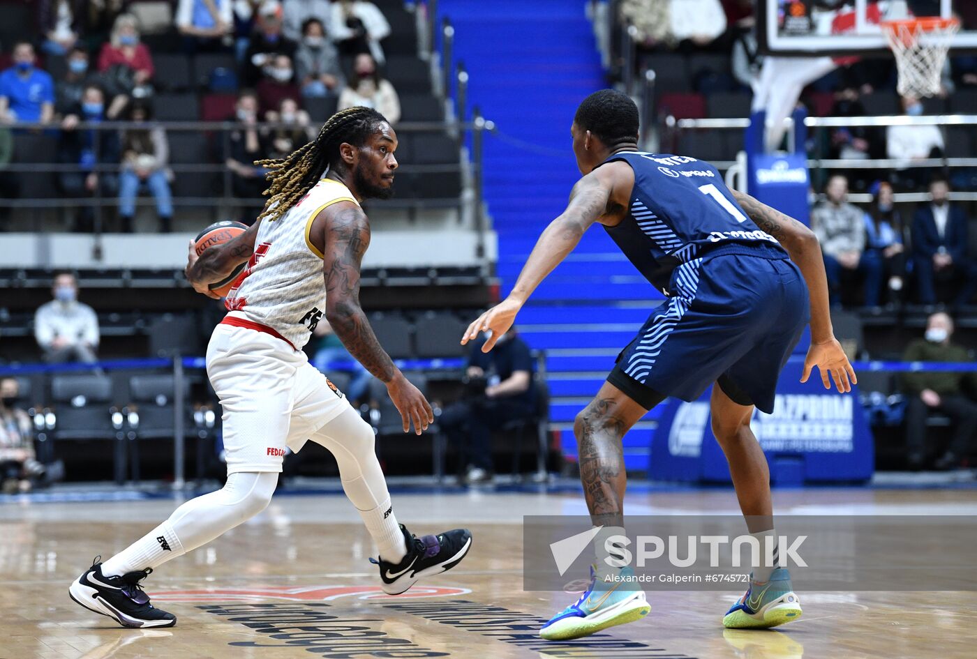 Russia Basketball Euroleague Zenit - Monaco