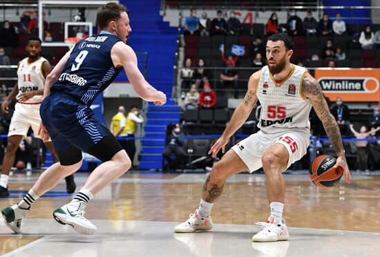 Russia Basketball Euroleague Zenit - Monaco