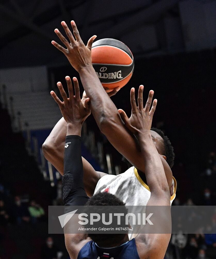 Russia Basketball Euroleague Zenit - Monaco