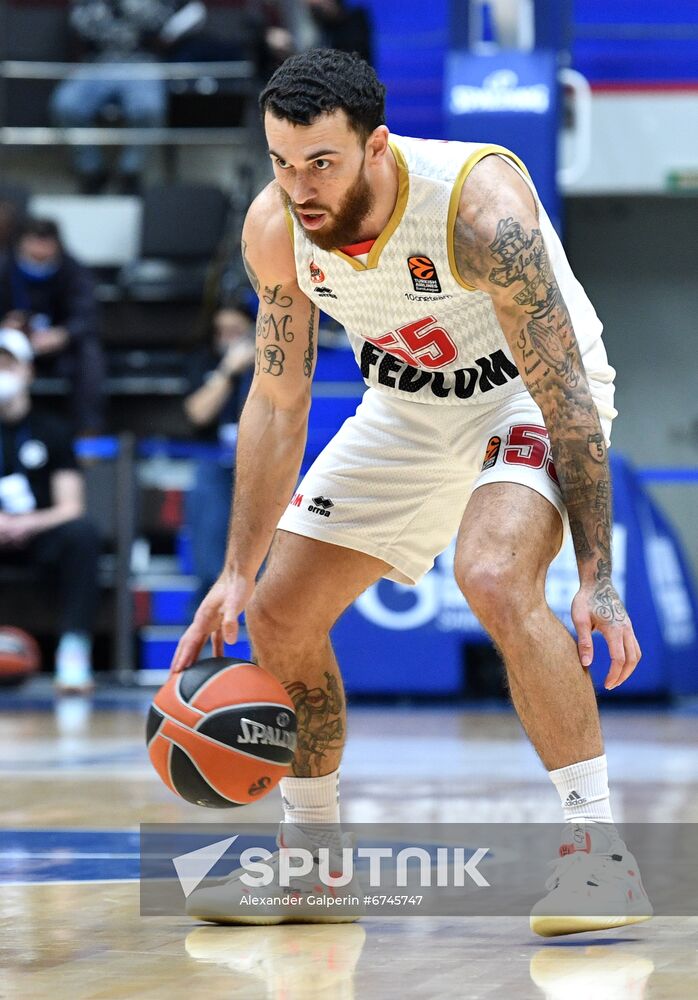 Russia Basketball Euroleague Zenit - Monaco