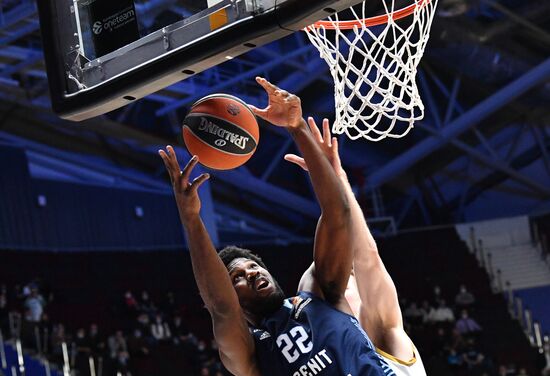 Russia Basketball Euroleague Zenit - Monaco