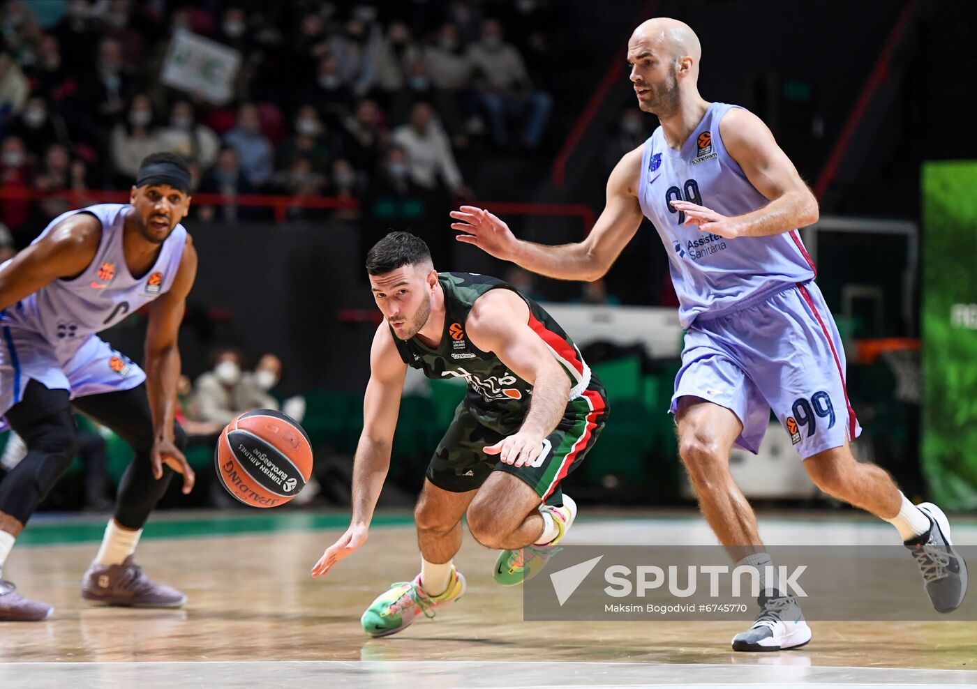 Russia Basketball Euroleague UNICS - Barcelona