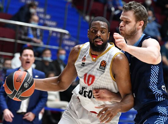 Russia Basketball Euroleague Zenit - Monaco