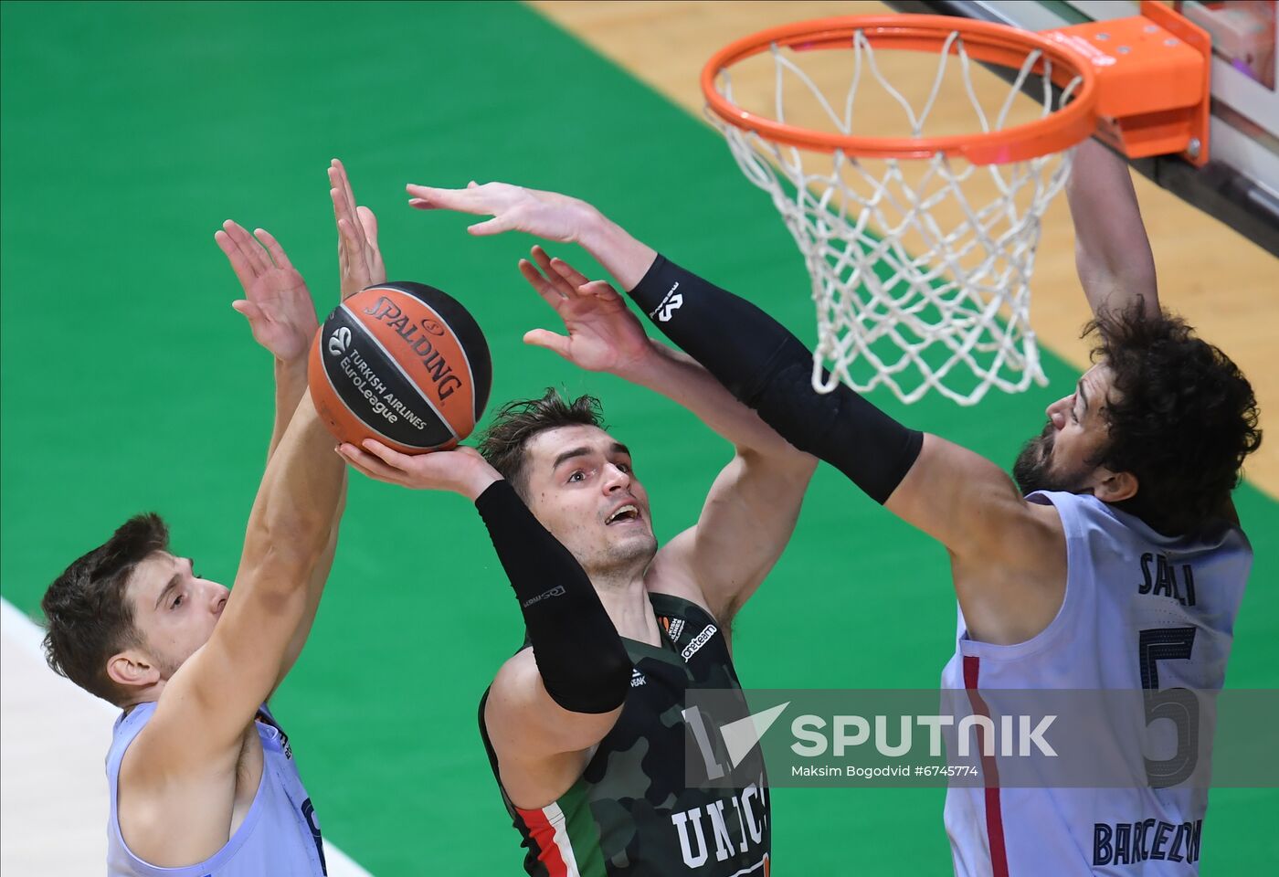 Russia Basketball Euroleague UNICS - Barcelona