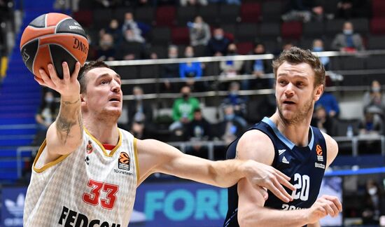 Russia Basketball Euroleague Zenit - Monaco
