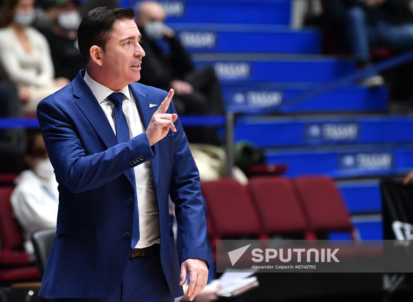 Russia Basketball Euroleague Zenit - Monaco