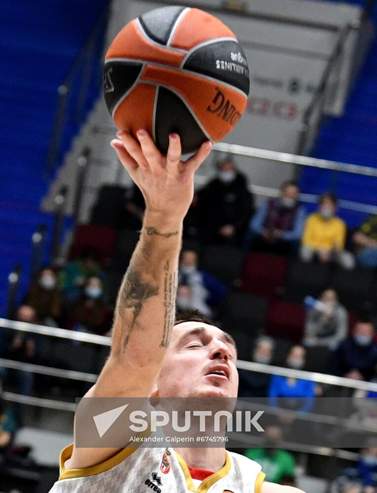 Russia Basketball Euroleague Zenit - Monaco