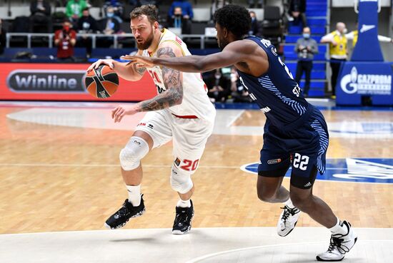 Russia Basketball Euroleague Zenit - Monaco