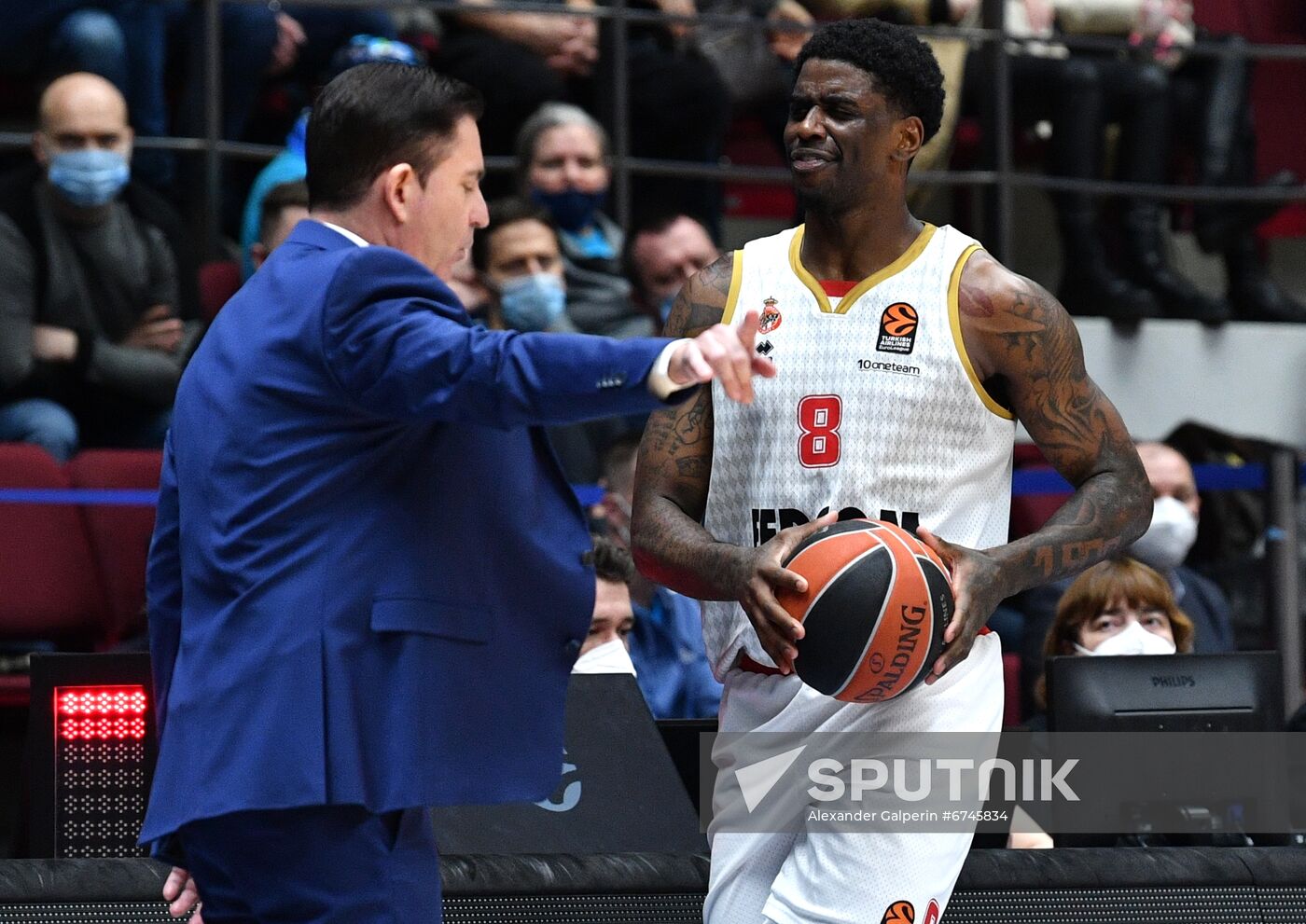 Russia Basketball Euroleague Zenit - Monaco