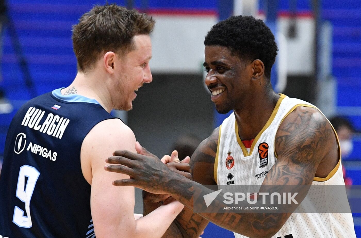 Russia Basketball Euroleague Zenit - Monaco