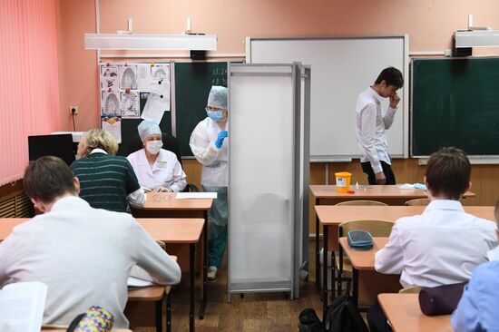 Russia Coronavirus Testing