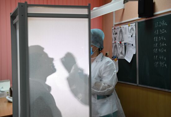 Russia Coronavirus Testing