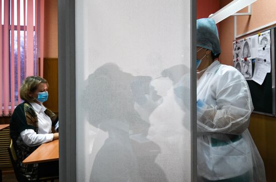 Russia Coronavirus Testing