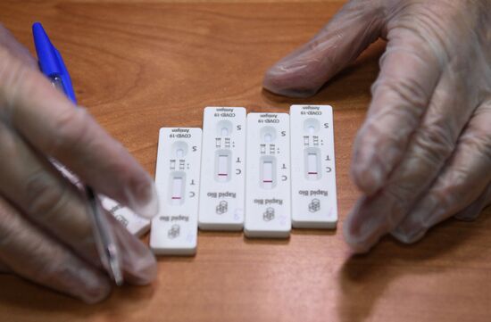 Russia Coronavirus Testing