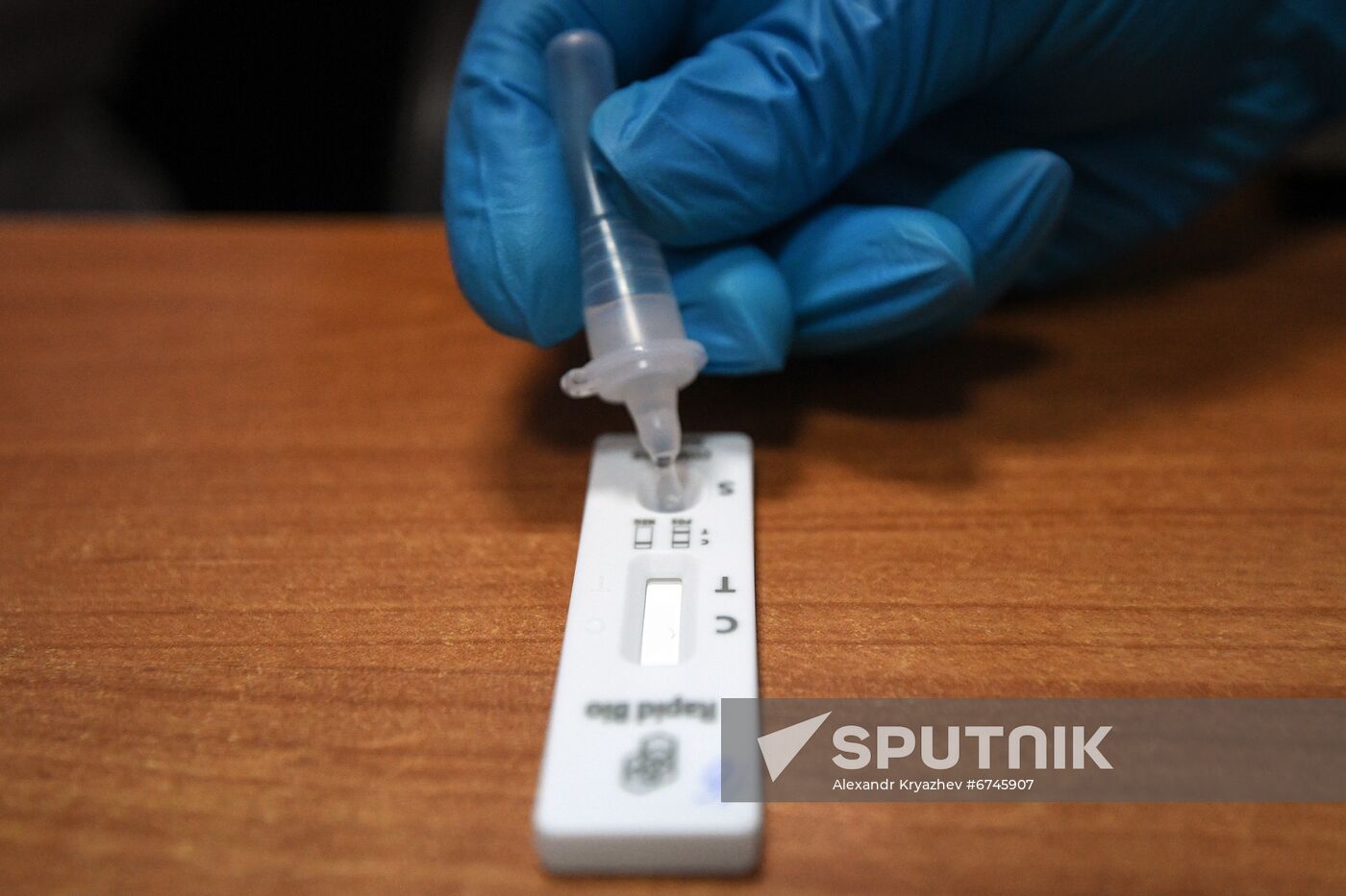 Russia Coronavirus Testing