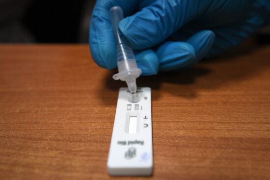 Russia Coronavirus Testing