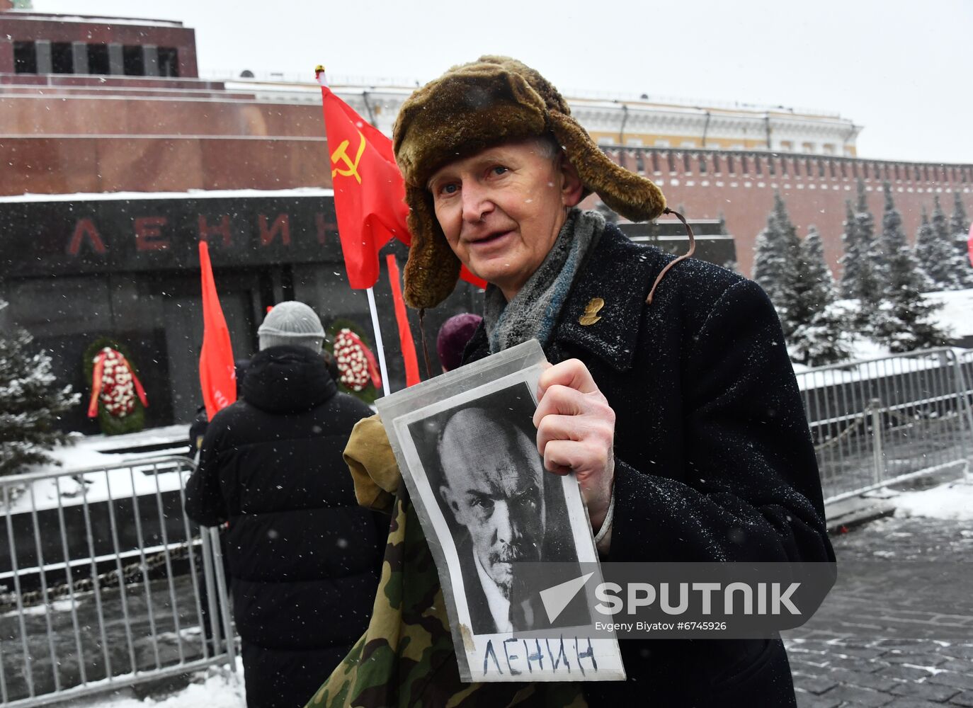 Russia Lenin Death Anniversary