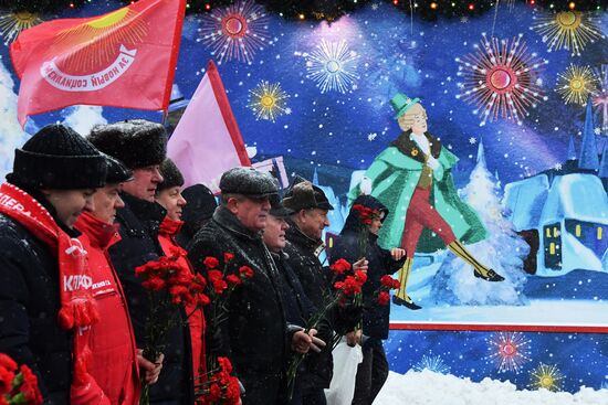 Russia Lenin Death Anniversary