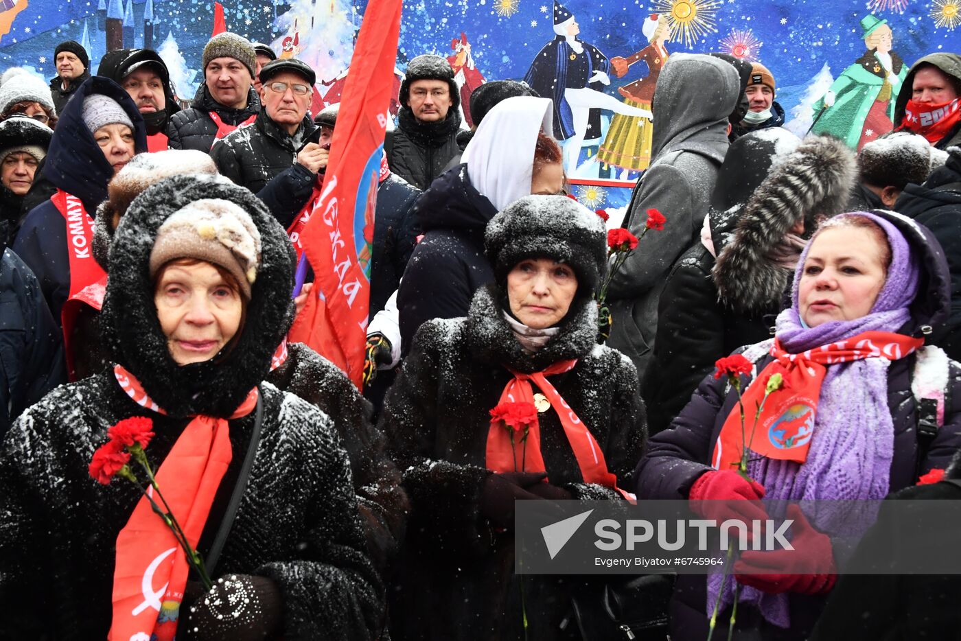 Russia Lenin Death Anniversary