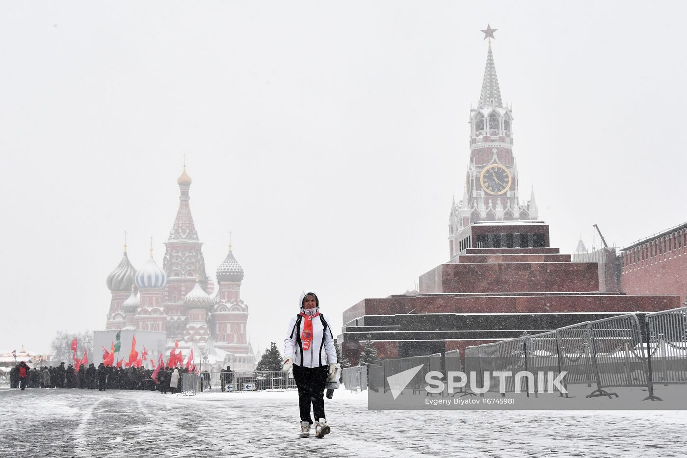 Russia Lenin Death Anniversary